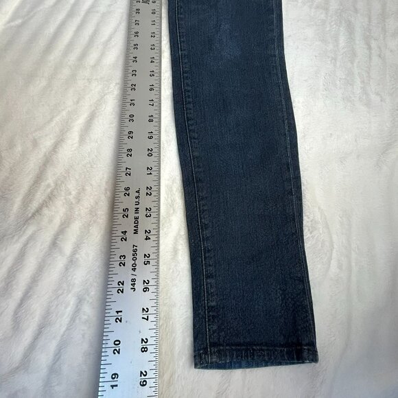 J Brand Women's Denim Medium Wash Mid Rise Waist Casual Skinny Jeans Blue 27 - Picture 11 of 11